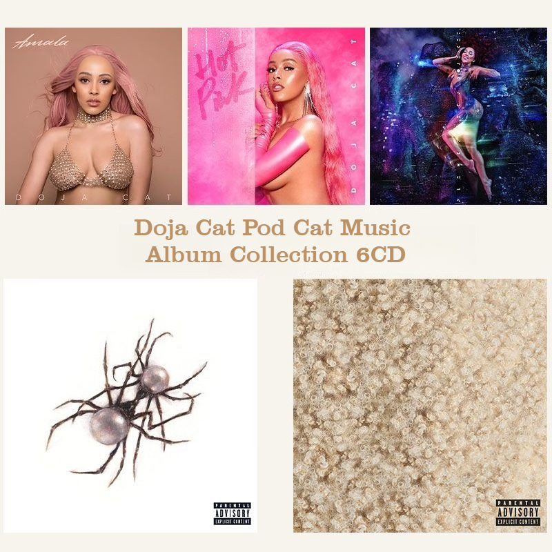 Audio Music In - Doja Cat 6CD Music Album Collection,