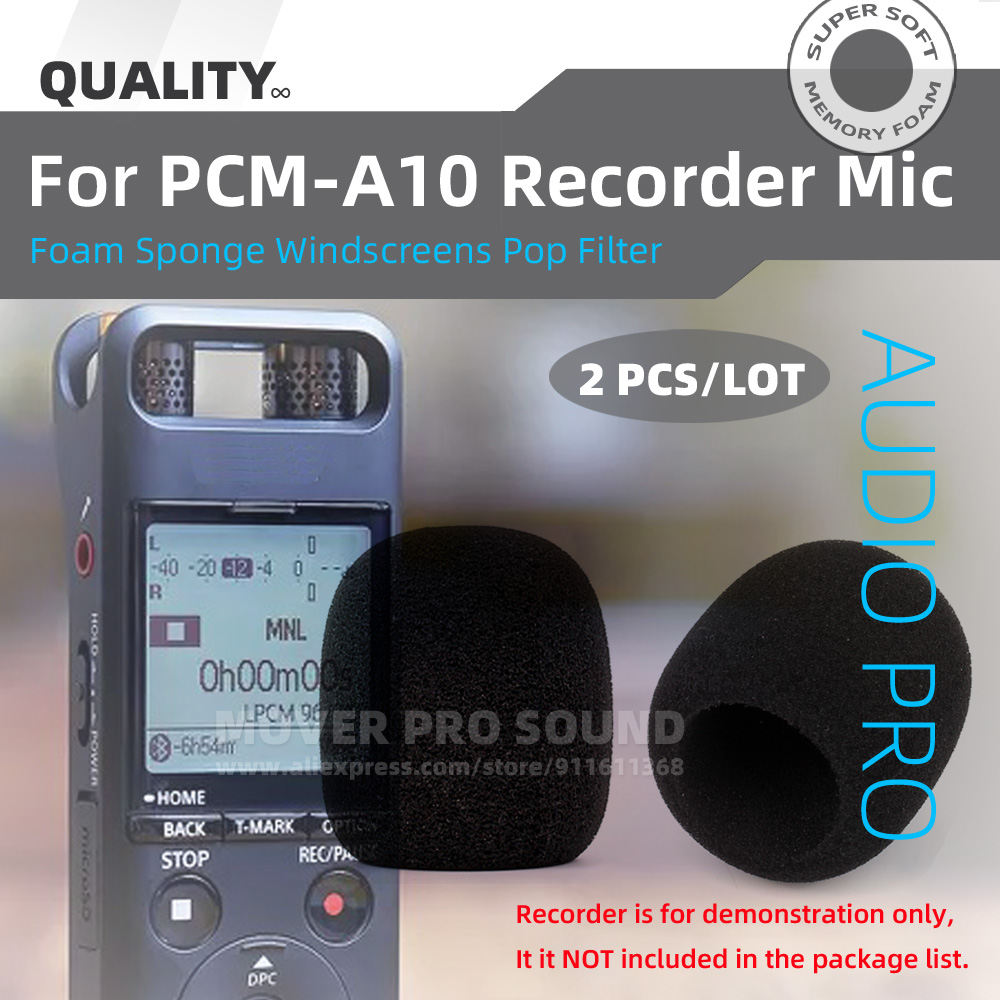 Recording Pop Filter - For SONY PCM-A10 PCM A10 A