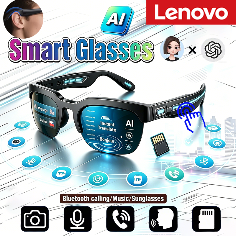 Audio Music In - Lenovo HOT BT Audio Bone-Conduction Smart