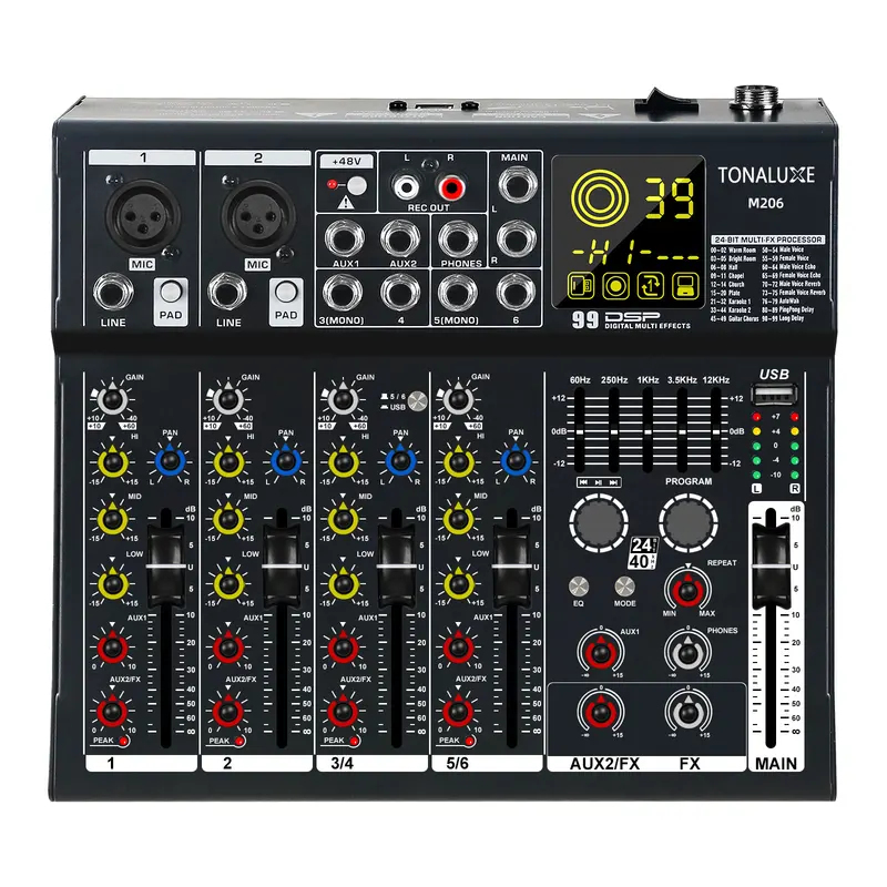 Fuluode M206/M208 Audio mixer  - Audio & Music Settings Xbox One recensione e prezzo