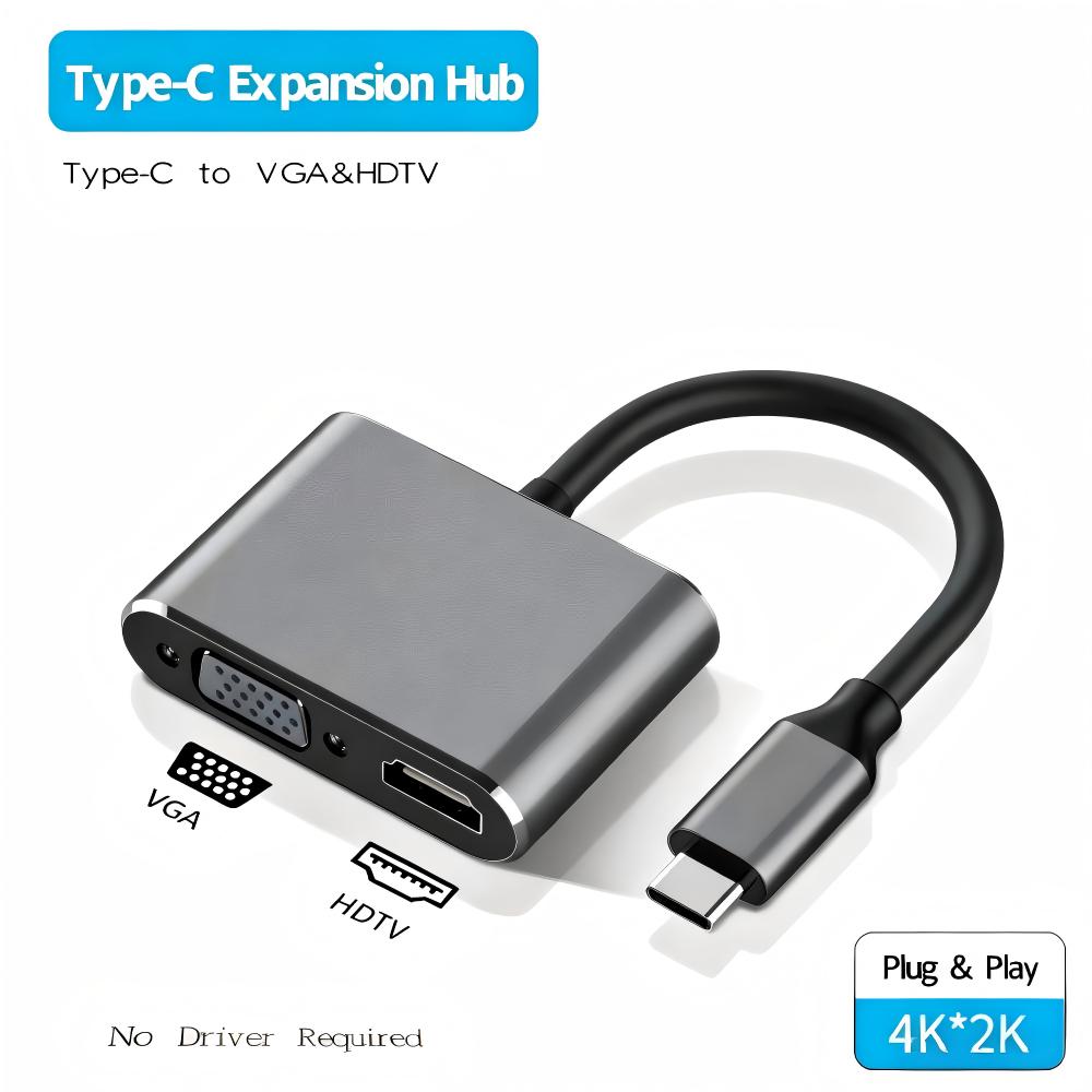 USB 3.0/TYPE-C to HDMI VGA Ada - Audio Music Splitter recensione e prezzo