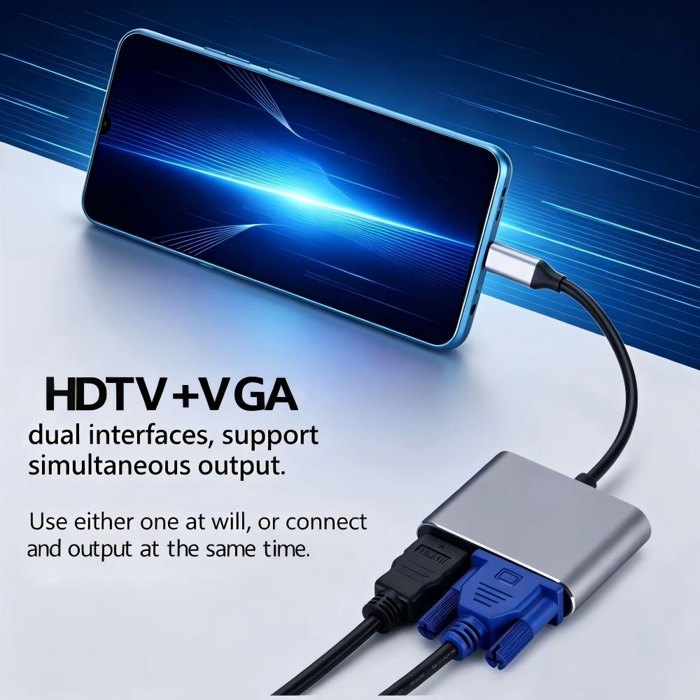 USB 3.0/TYPE-C to HDMI VGA Ada - Audio Music Splitter recensione e prezzo