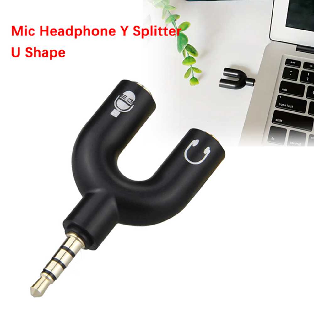 3.5mm Headphone Mic Splitter A - Audio Music Splitter recensione e prezzo