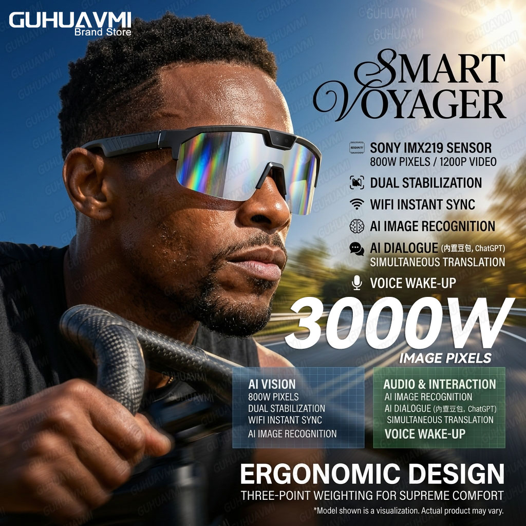 Photochromic Smart Glasses 120 - Audio Music Voice recensione e prezzo