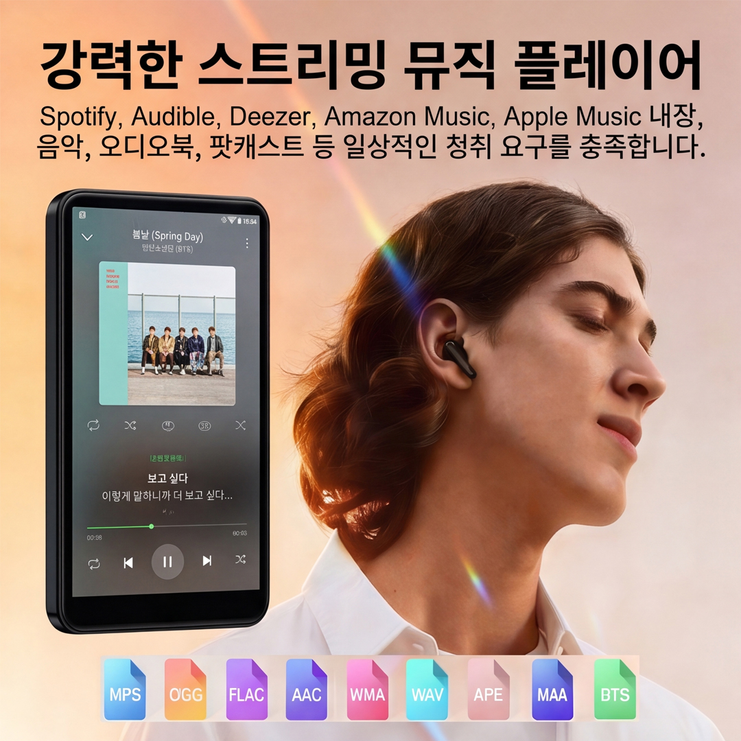 Android10 Mp3 Player 4-Inch, W - Audio Music Store recensione e prezzo