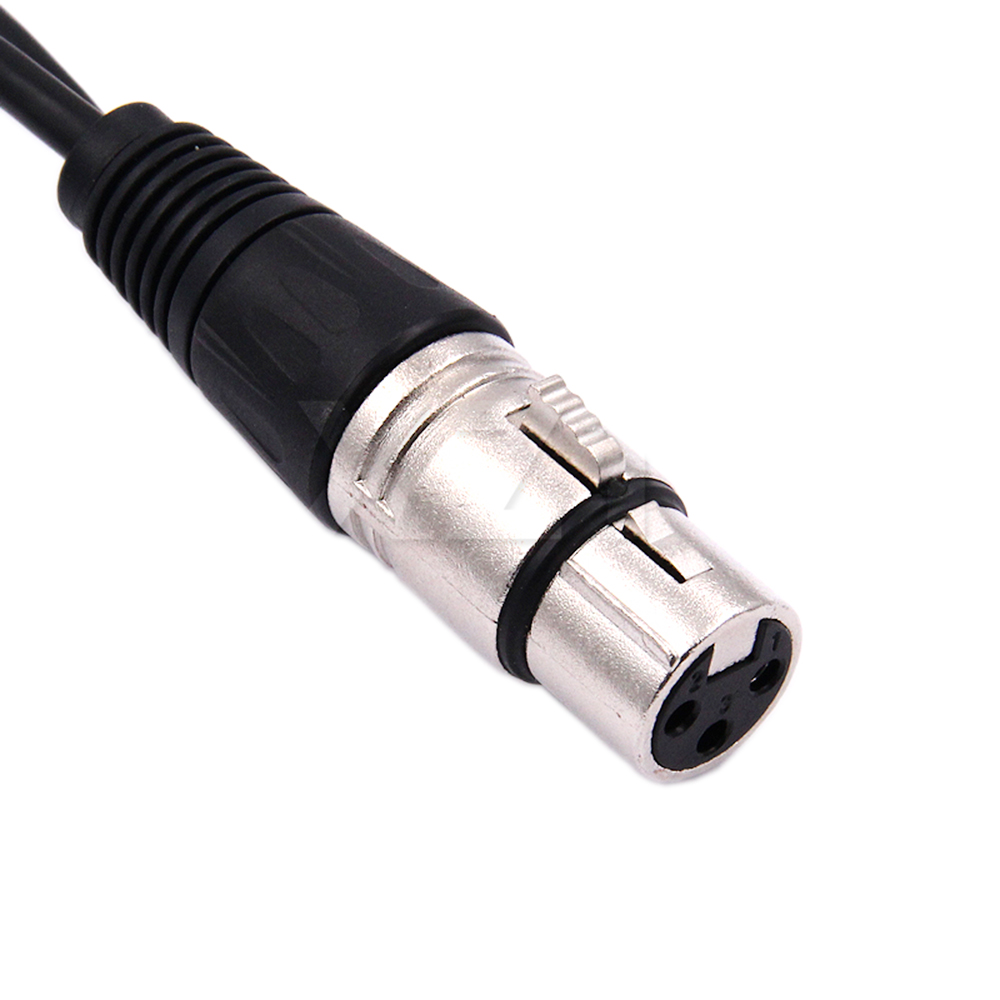 30cm 3 Pin XLR FEMALE Jack To  - Audio Music Splitter recensione e prezzo