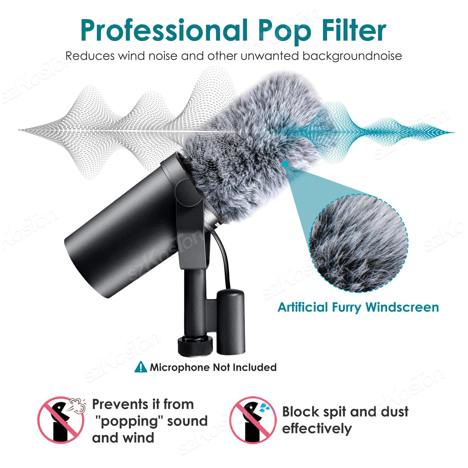 Noise Reduction Pop Filter for - Recording Pop Filter recensione e prezzo