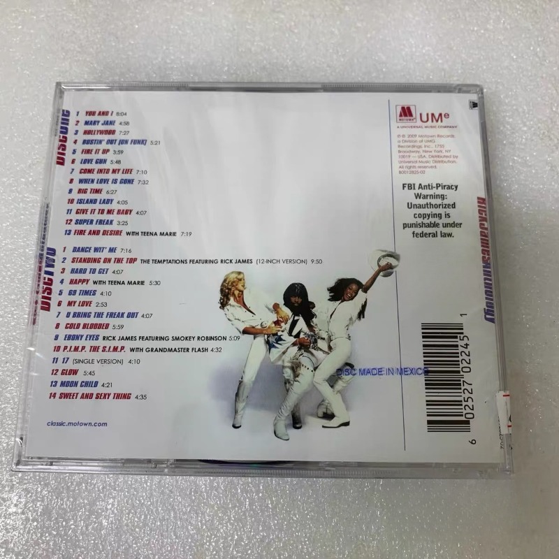 Rick James Music CD Pop R&B Hi - Audio Music Hip Hop recensione e prezzo