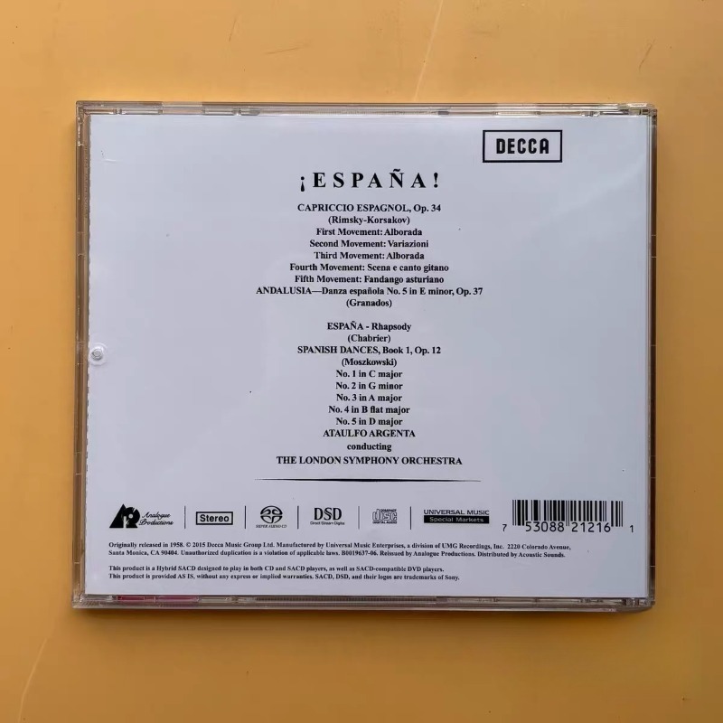 Spanish Rhapsody Music CD Pop  - Audio Music Hip Hop recensione e prezzo
