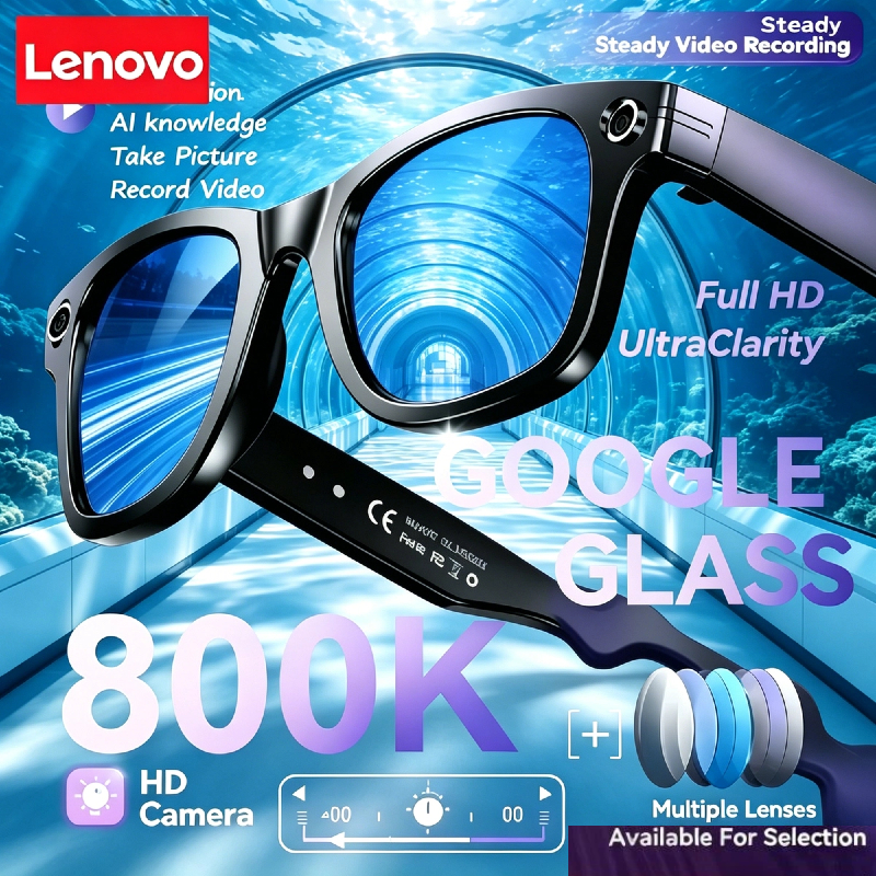 Lenovo 8K Vision AI Eyeglasses - Audio Music Voice recensione e prezzo