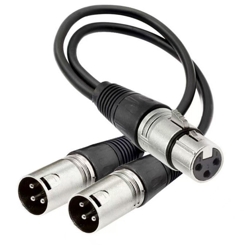 XLR Splitter Cable 3 Pin Femal - Audio Music Splitter recensione e prezzo