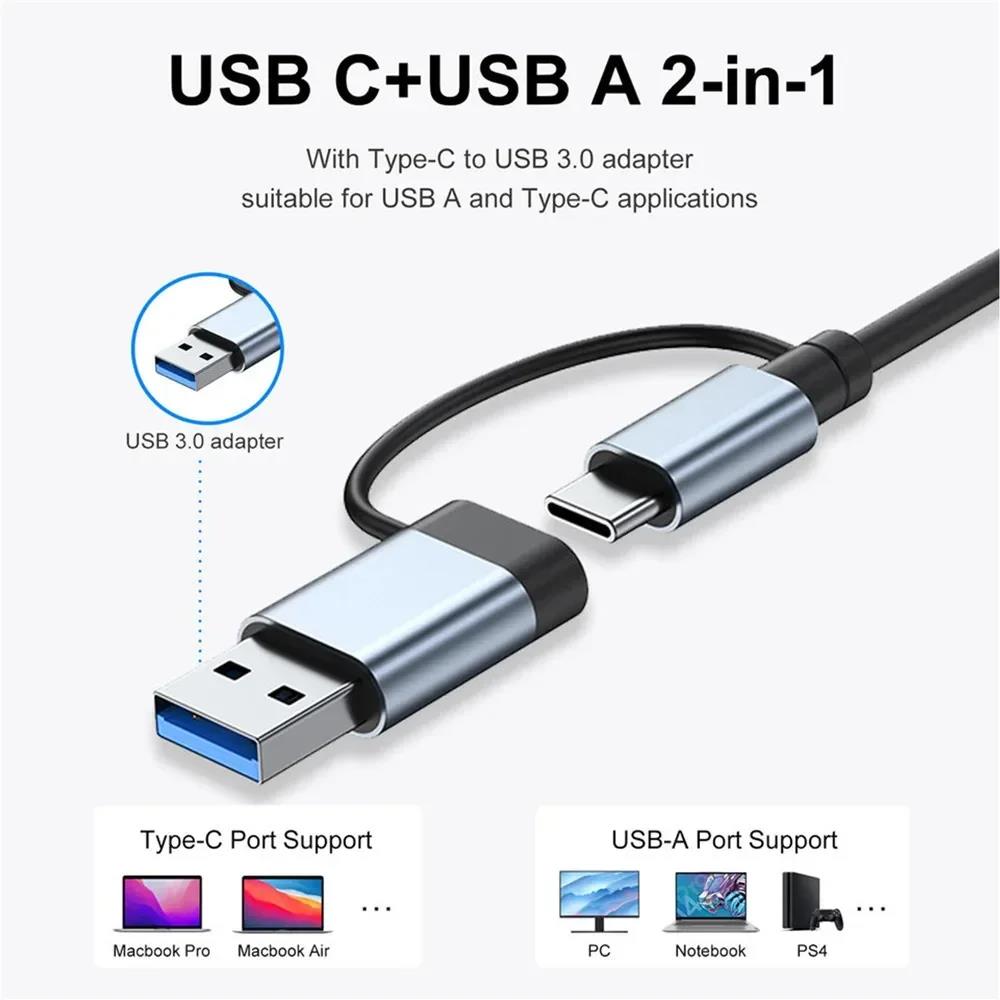 Type C Hub USB Splitter 8 In 1 - Audio Music Splitter recensione e prezzo