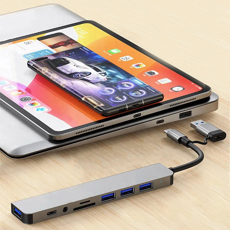 Type C Hub USB Splitter 8 In 1 - Audio Music Splitter recensione e prezzo