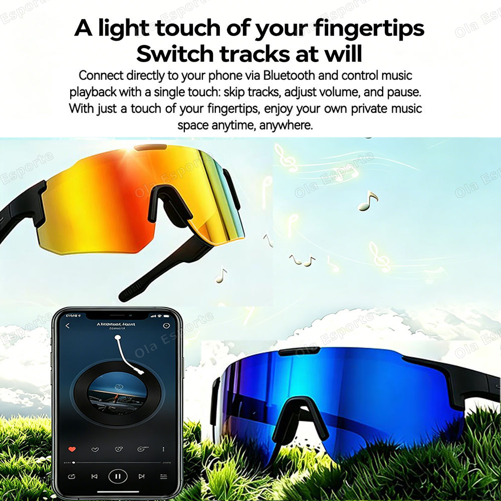 Cycling Smart Glasses Camera B - Audio Music Voice recensione e prezzo