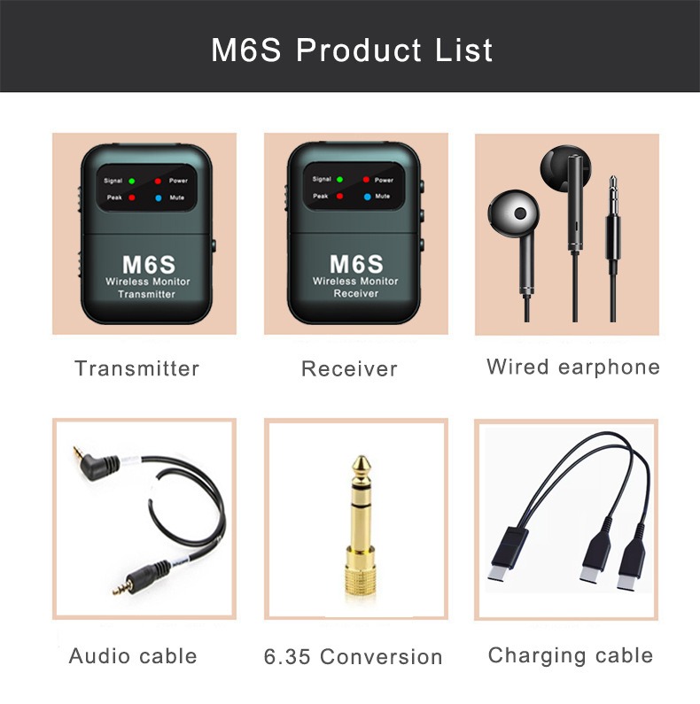 2.4G Stereo Wireless In-Ear Mo - In Ear Monitor Iem recensione e prezzo