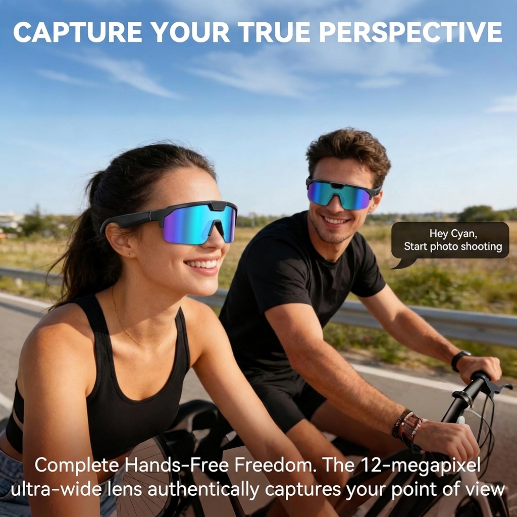 2026 New AI Smart Sports Glass - Audio Music Voice recensione e prezzo
