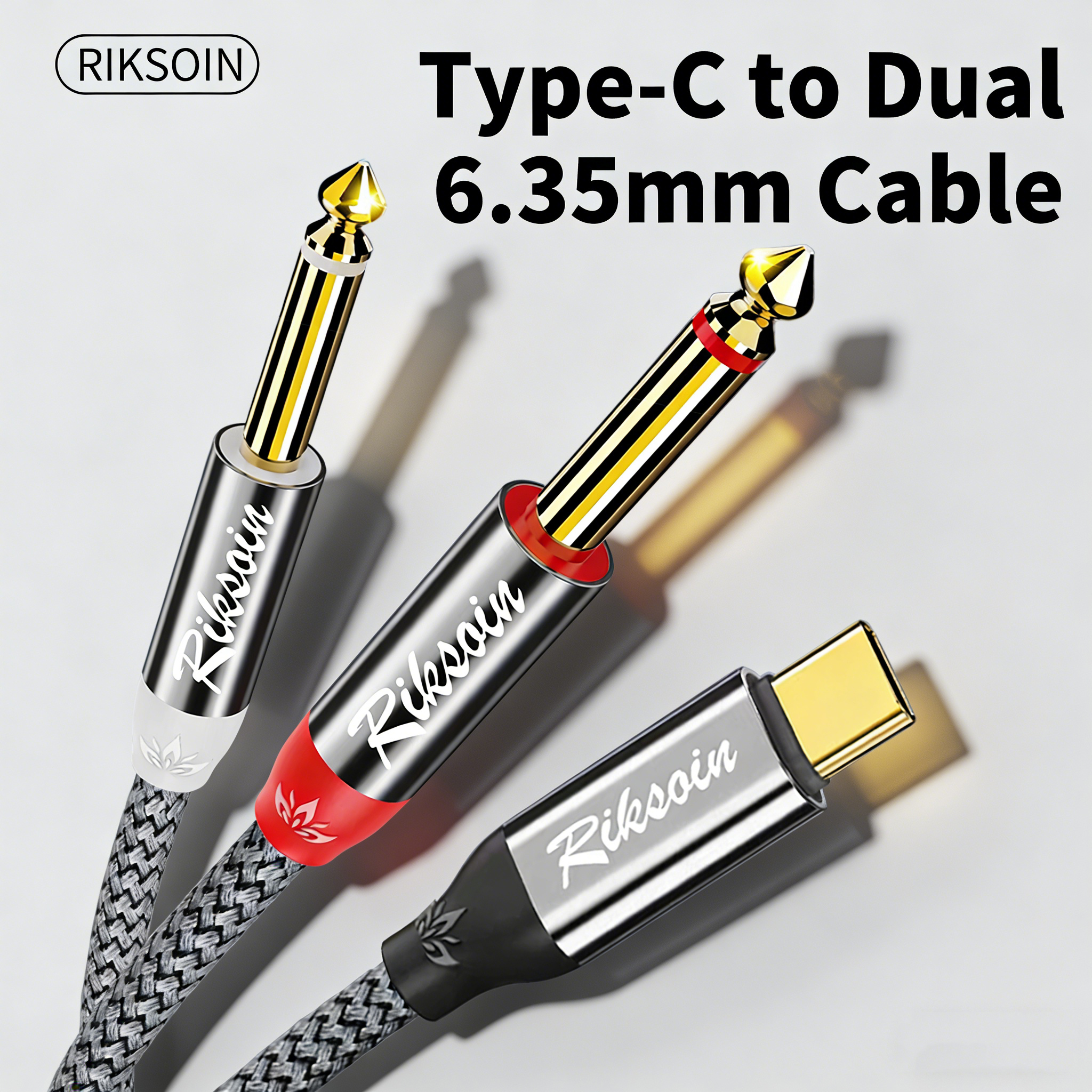 USB Type C to Dual 6.35mm TS A - Audio Music Splitter recensione e prezzo