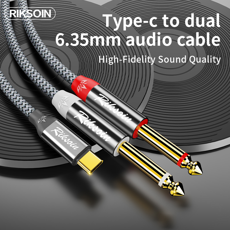 USB Type C to Dual 6.35mm TS A - Audio Music Splitter recensione e prezzo