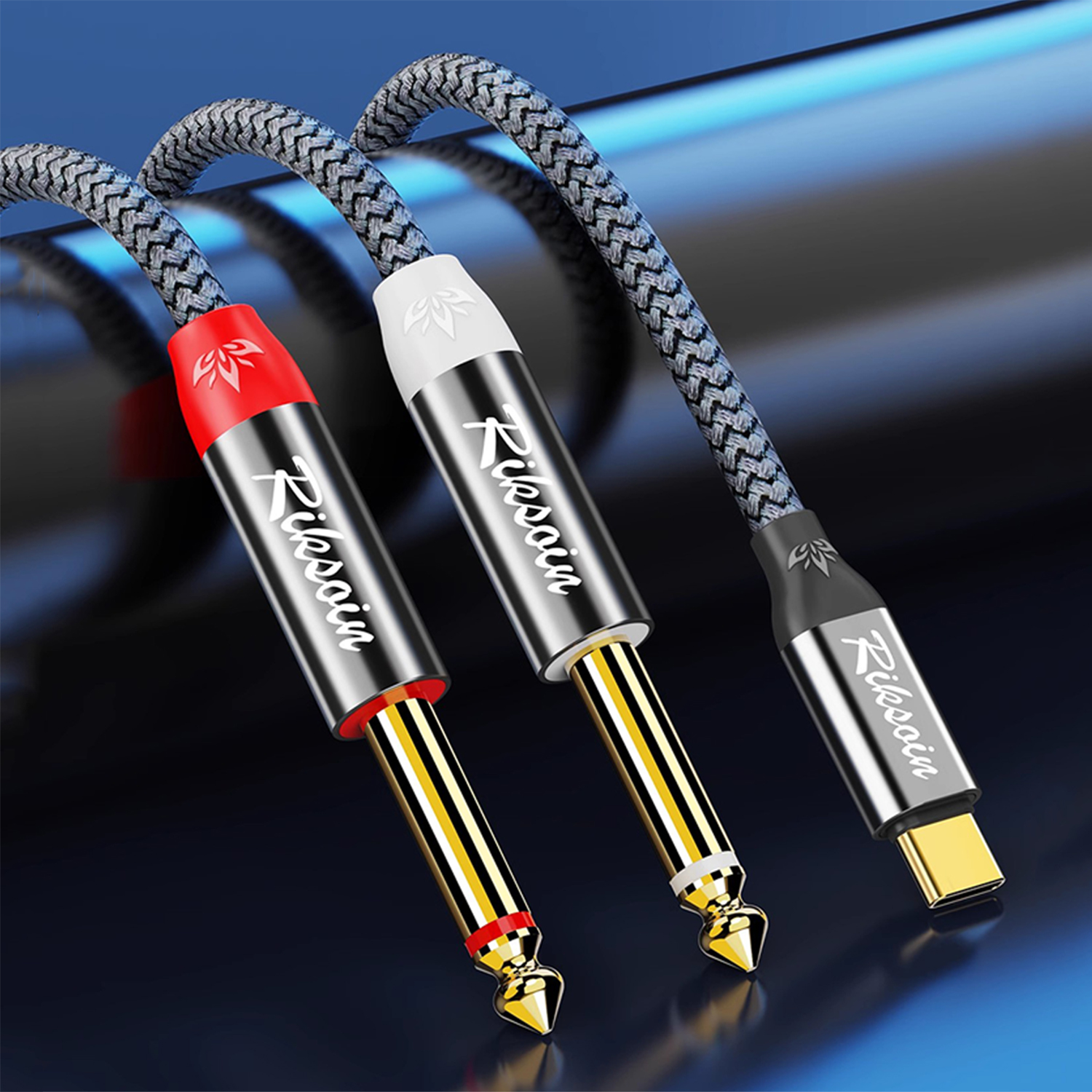 USB Type C to Dual 6.35mm TS A - Audio Music Splitter recensione e prezzo
