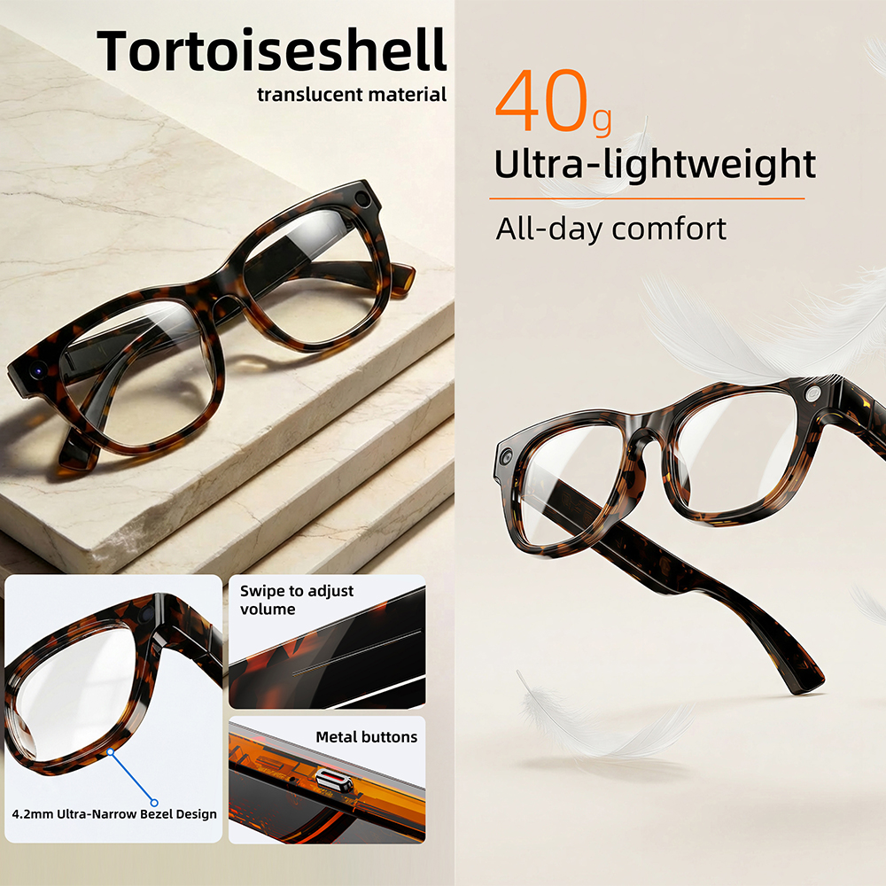 G600 Pro AI Smart Glasses 13MP - Audio Music Voice recensione e prezzo
