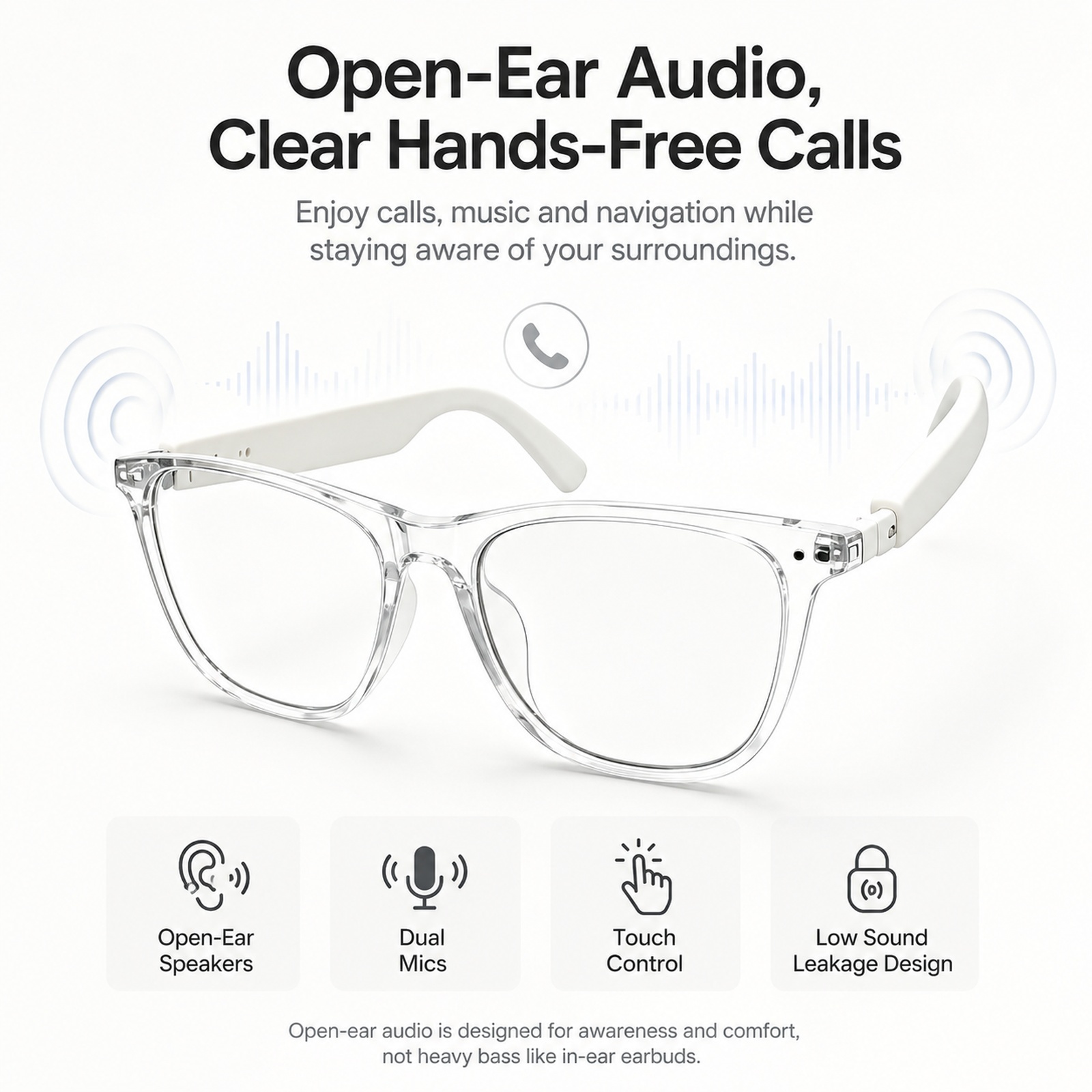 Photochromic Sunglasses For Dr - Audio Music Voice recensione e prezzo