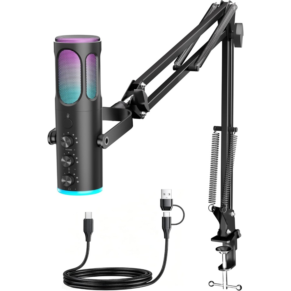 Microphone for PC, PS4/5, Mac: - Recording Pop Filter recensione e prezzo