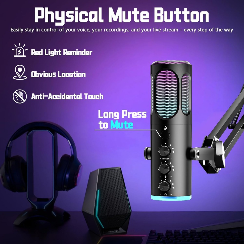 Microphone for PC, PS4/5, Mac: - Recording Pop Filter recensione e prezzo