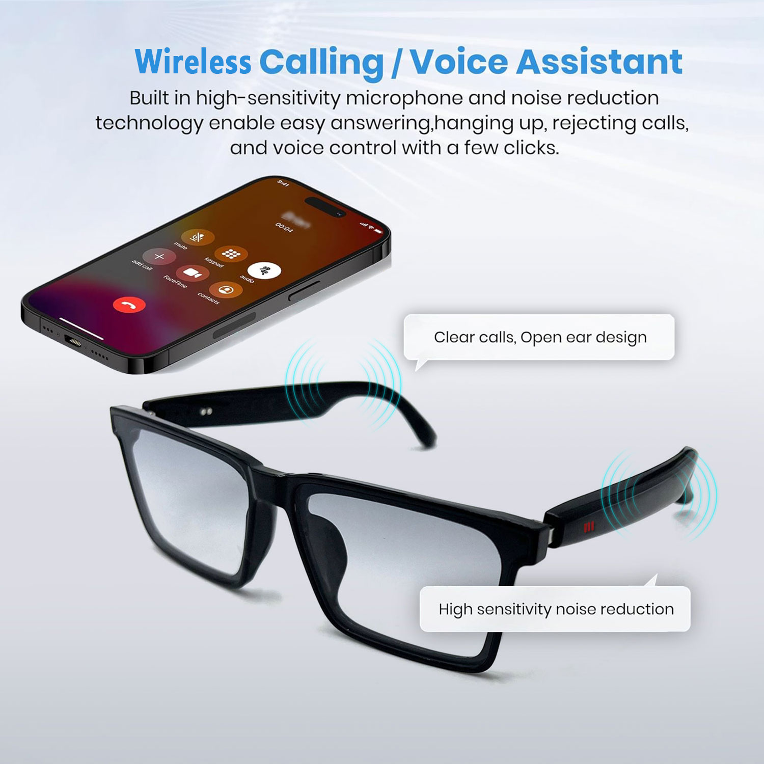 Smart Audio Glasses with Real- - Audio Music Voice recensione e prezzo