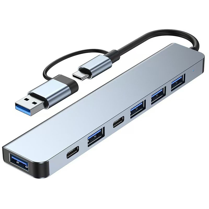 USB C Hub USB Splitter 8 in 1  - Audio Music Splitter recensione e prezzo