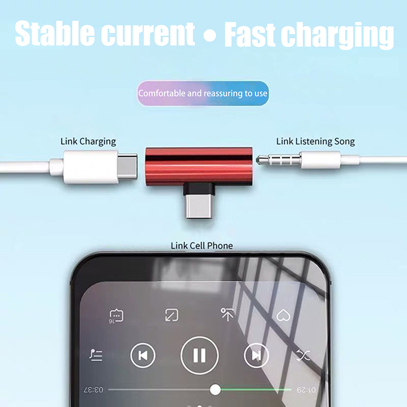 USB Type-C To 3.5 Mm Headphone - Audio Music Splitter recensione e prezzo