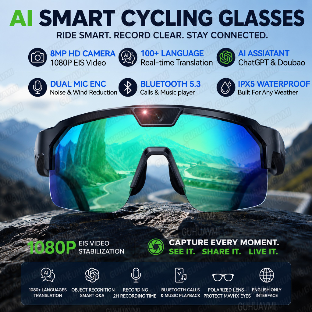 2026 Upgrade Smart Glasses wit - Audio Music Voice recensione e prezzo
