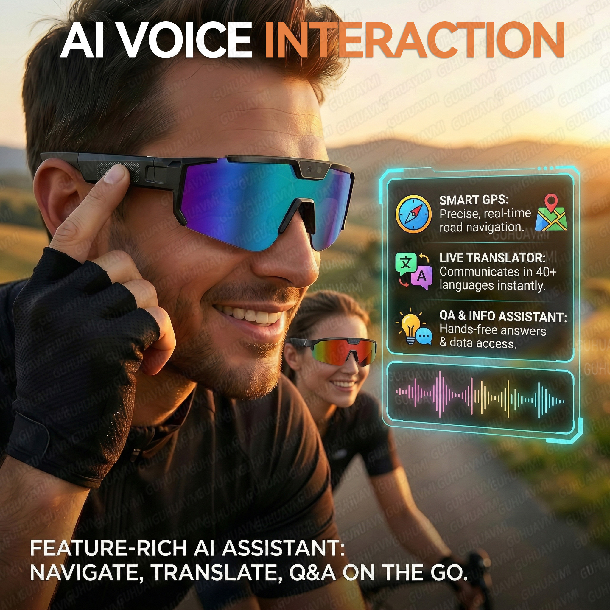 2026 Upgrade Smart Glasses wit - Audio Music Voice recensione e prezzo