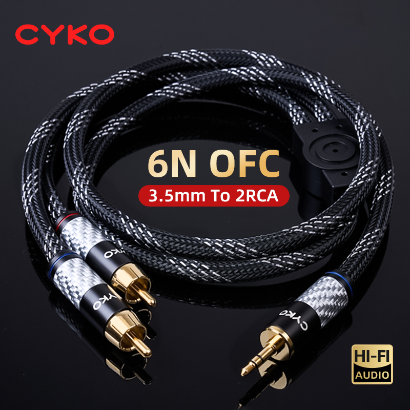 CYKO Hifi 6N OFC Audio Cable 3 - Audio Music Splitter recensione e prezzo