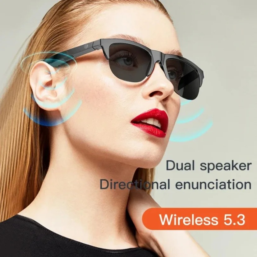 Bluetooth Sunglasses with Wire - Audio Music Voice recensione e prezzo