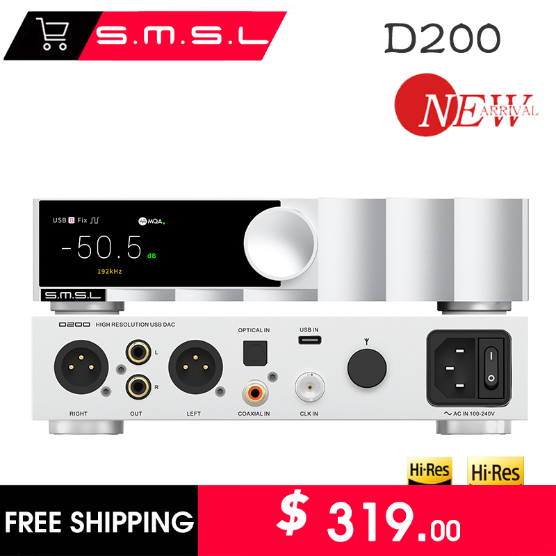 SMSL D200 Digital Audio Decode - Audio Music Grading recensione e prezzo