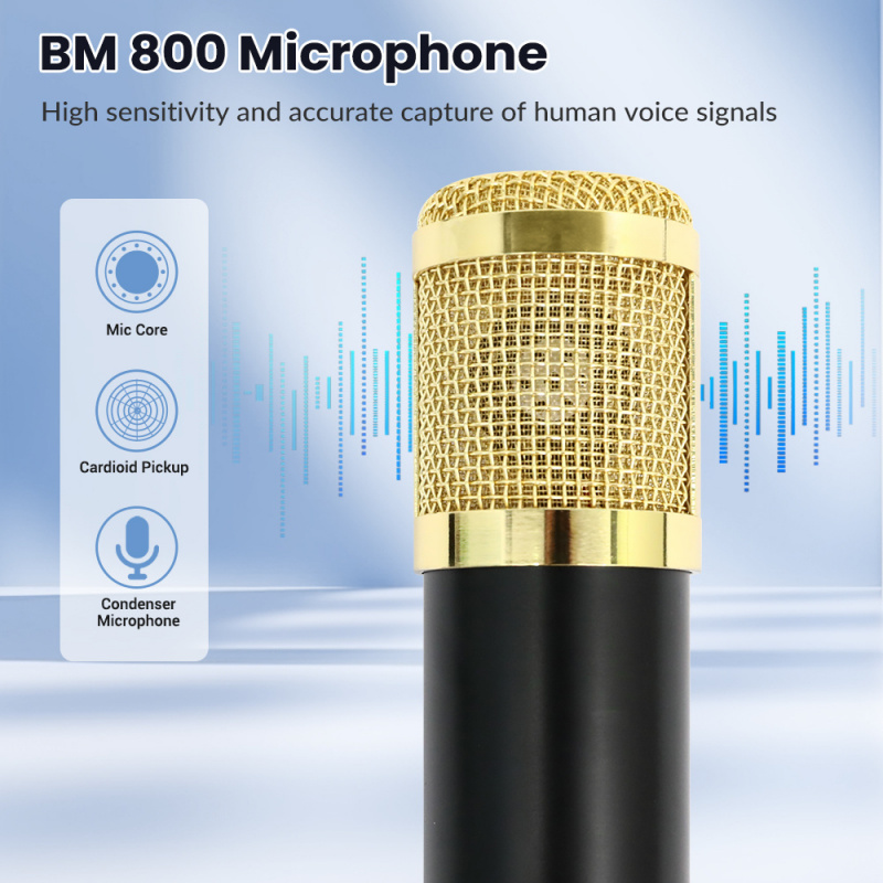 BM800 Condenser Microphone Pod - Audio Music Grading recensione e prezzo