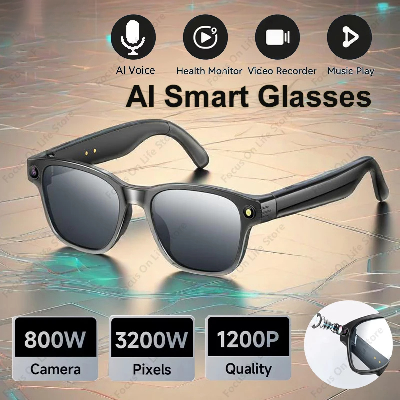 AI Smart Glasses 8 Million Cam - Audio Music Voice recensione e prezzo