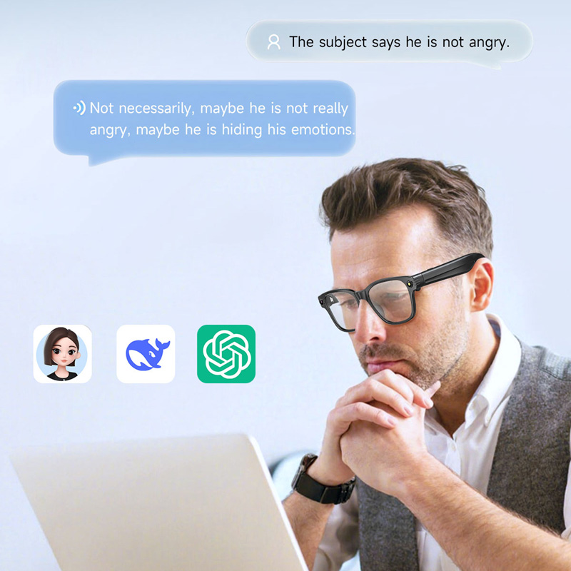 AI Smart Glasses 8 Million Cam - Audio Music Voice recensione e prezzo