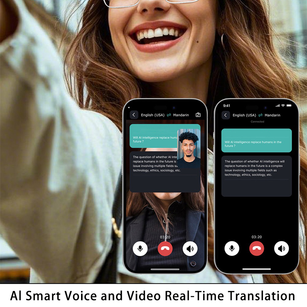2025 Newest Waterproof AI Blue - Audio Music Voice recensione e prezzo